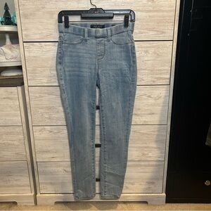 Judy Blue Jeans Womens 3/26 Pull On Skinny Fit Light Wash Everyday Stretch Pants